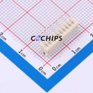 HCZZ0002-10 Wire-to-Board Pin Header Bent Lead Through Hole,P=1.5mm Connector 1x10P 1.5mm Right Angle Insert ZH - Product Image 2