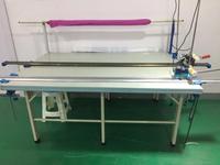 Machine à découper le tissu automatique, petite culotte à deux extrémités, coupe-tissu, stores en rouleau, Table de découpe