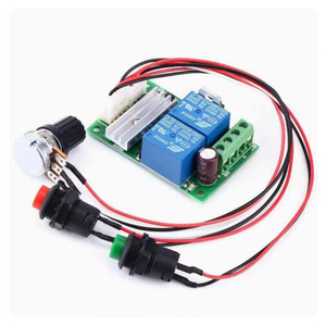 Controlador de velocidad del motor DC, controlador PWM de 6V, 12V, 24V, interruptor de avance y retroceso, control de velocidad ajustable - Product Image 1