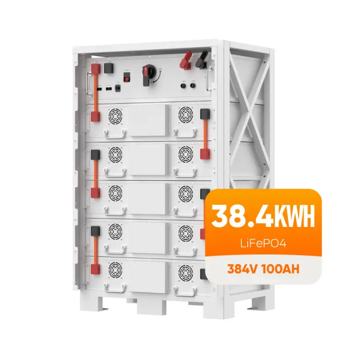 Baterías de litio Lfp de alto voltaje 384V 100Ah Almacenamiento de energía Bess Container Battery