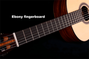 Guitarra Clásica Premium de 39 Pulgadas, Madera Sólida, Tapa de Abeto, Fondo y Lados de Caoba, Acabado Brillante, <span class=keywords><strong>Cuerdas</strong></span> de Nylon <span class=keywords><strong>Savarez</strong></span>, Alston AG-230 - Product Image 6