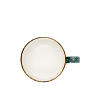 Tazza Impilabile Moon Turquoise 25cl, Tazza da Caffè in Ceramica - Product Image 2
