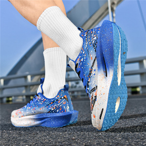 Zapatos Deportivos para Hombre y Mujer con Cordones, Punta Abierta, Transpirables, para las Cuatro Estaciones, con Amortiguación para Estudiantes - Product Image 5