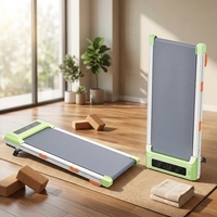 Máquina Eléctrica Inteligente para Caminar y Quemar Grasa en Casa, Caminadora Plegable Multicolor, Velocidad Ajustable, Programa de Absorción de Impactos