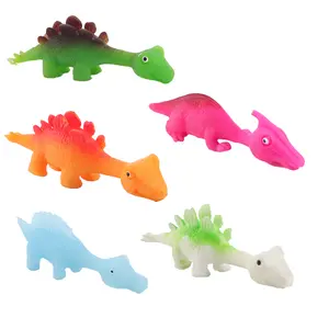 Creative Dinosaur Shape TPR Finger Stick Slingshot Toy