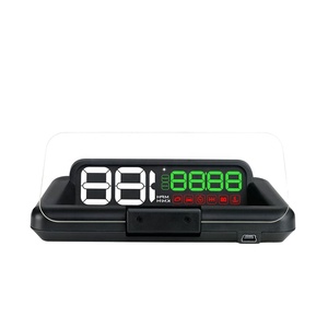 5 pouces taille de l'écran C500 voiture OBD2 Hud affichage tête haute système d'alarme de réchauffement de survitesse Scanner automatique - Product Image 1