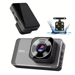 Boîte noire de voiture à double objectif 4K, double enregistrement avant et arrière, pas d'angles morts, transmission rapide WiFi, surveillance du stationnement 24/7 - Product Image 1