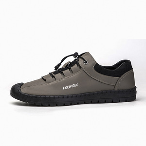 Sandales pour hommes en cuir PU à bout fermé, semelle extérieure en TPR, sandales de sport d'extérieur pour hommes, été - Product Image 2