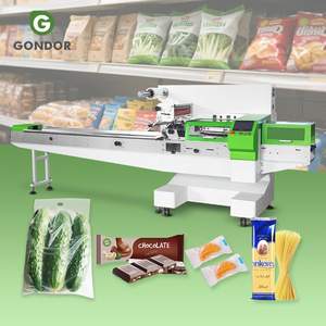 Máquina Automática de Envoltura Horizontal de Película para Bolsas, Envases de Alimentos con Funciones Multifuncionales - Product Image 1