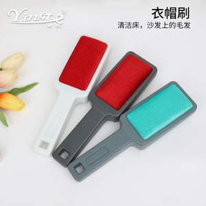 Cepillo quitapelusas de plástico portátil para ropa de lana, recolector de polvo de doble cara - Product Image 5
