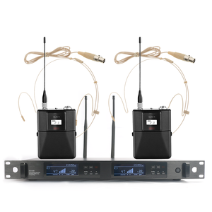 Micrófono Inalámbrico UHF True Diversity <span class=keywords><strong>QLXD24</strong></span> QLX24D BETA58A Cardioide de Metal de Mano y de Petaca para Voz Escenario y Estudio - Product Image 1