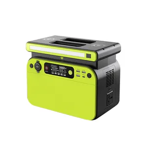 New Product 500W pure sine wave 518Wh Portable Solar Power Generator 110V 220V Battery Lithium Power Station For Family Use