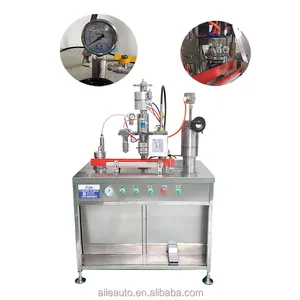 Aile Factory Three In One Aerosol Spray Can Filling Sealing Machine Air Freshener Spray Paint Production Line