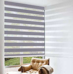 Stores de fenêtre intérieurs : styles variés (zebra, rouleaux, romains), couleur personnalisée, pour chambre, cuisine, salon. Vente en gros directe usine OEM. - Product Image 1