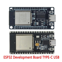 Papan Pengembangan ESP32 TYPE-C USB CH340C CP2102 WiFi + BT ESP-WROOM ESP32-DevKitC-32 Dual Core Konsumsi Daya Sangat Rendah
