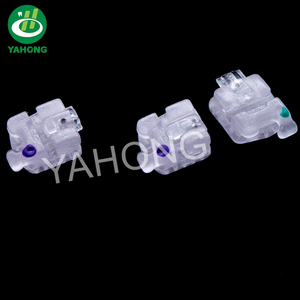 Accolades orthodontiques Yahong nouveau Design accolades dentaires en céramique auto-ligatantes - Product Image 3
