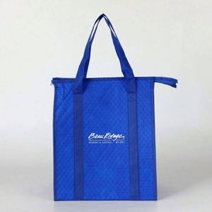 Bolsas Térmicas Reutilizables para Comida Rápida al por Mayor, Bolsa Térmica Personalizada con Logotipo Impreso, Bolsa Refrigerante Aislada de Tela No Tejida para Alimentos y Vino - Product Image 5