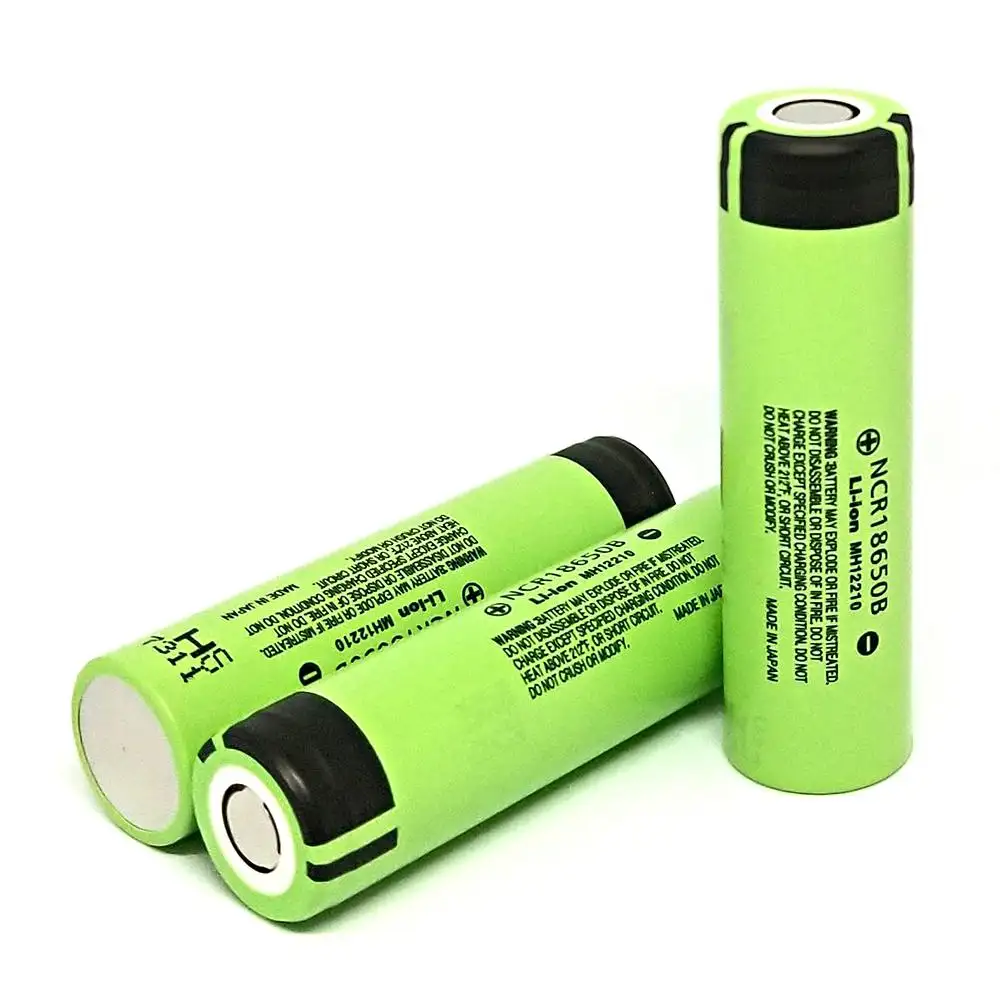 High Performance Rechargeable 18650 Battery 3400mah 3.7V NCR18650B Li-ion Cell for Pana 18650B