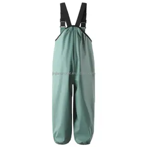 Individueller grüner Tarn leichter atmungsaktiv wasserdicht H2o PVC Nylon Brust Wader Fliegefischerei-Anzug mit Stiefeln