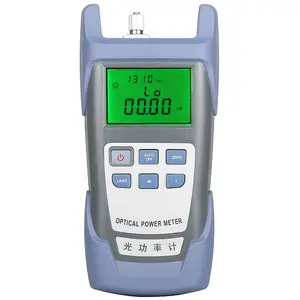 All-IN-ONE Fiber Optical Power Meter -70 to +10dBm 1/10mw 1-10km Cable Tester Visual Fault Locator FTTH Tester Tool