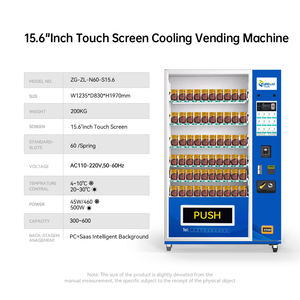 Zhi Gou Tech Kommerzieller Indoor-Zigarettenautomat mit SDK-Funktion, Touchscreen, Cloud-basiertem Management und Bargeld-/Münz-/Kartenzahlung - Product Image 2