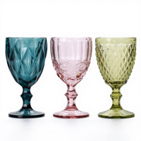 Verres à champagne vintage personnalisés de 240 ml, de qualité supérieure, pour mariage, en bleu/vert/violet/gris
