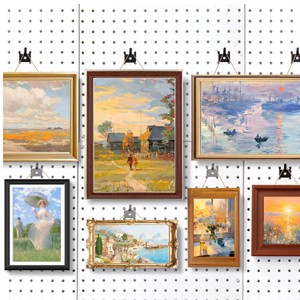 Pegboard Clips 50PC Black Set Vietnam Origin <b>Hooks</b> & <b>Rails</b> Pegboard Mounted Iron Industrial Style 30*30*20mm - Product Image 1