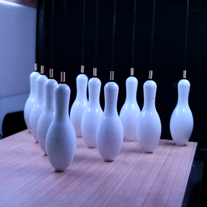 Latest Themed Indoor Sports and Entertainment <strong>Bowling</strong> Machine Cricket <strong>Bowling</strong> Complet 10 Pistes - Product Image 5