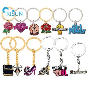 Porte-clés féministe personnalisé pour femmes en laboratoire de <span class=keywords><strong>sciences</strong></span> Porte-clés d'autonomisation Porte-clés Pendentif Porte-clés d'autonomisation personnalisé - Product Image 1