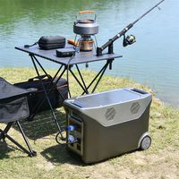 Station d'alimentation solaire portable avec cellules de qualité supérieure, batteries au lithium MUST, station d'alimentation portable pour le camping, livraison directe d'usine