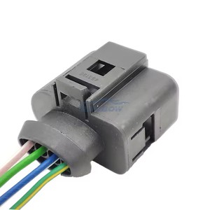 Pour harnais de connecteur 4 broches 4 voies pour Audi VW Gm remplace 1J0973704,1J0 973 <span class=keywords><strong>704</strong></span> 0090-502 - Product Image 4