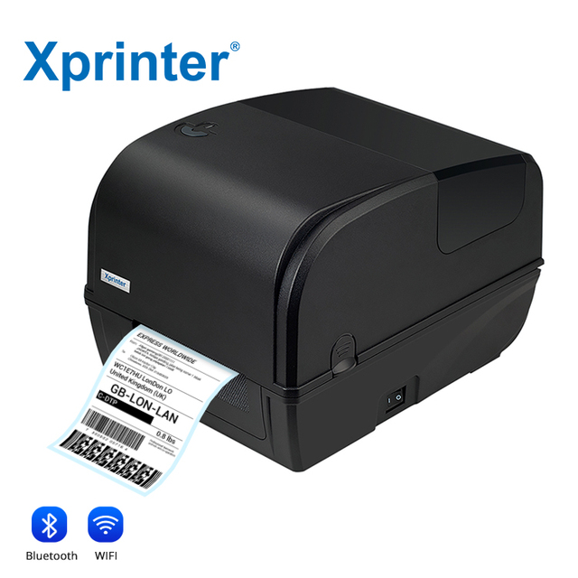 Xprinter XP-TT426B/XP-TT437B 4x6 Thermal Labels Printer 25.4mm Ribbon Roller Imprimante Etiquette Autocollant Thermal Printer