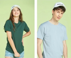 210gsm 100% Combed Cotton T Shirt Soft Touch Anti-pilling <b>Plain</b> Blank Tee Custom Logo Wholesale Men's <b>TShirt</b> - Product Image 4