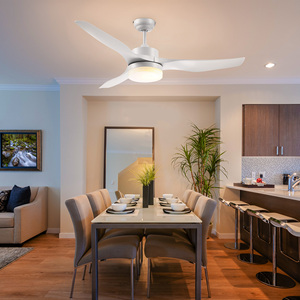 ¿HOMCOM Ventilador de Techo con Luz LED 3 Modos con Control Remoto, 6 Velocidades,? 132x40cm - Product Image 2