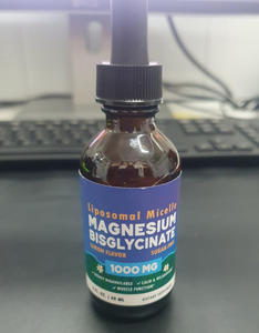 Bisglycinate de magnésium liquide pour le soutien immunitaire végétalien biologique certifié GMP sans OGM sans gluten Bisglycinate de magnésium liquide - Product Image 3