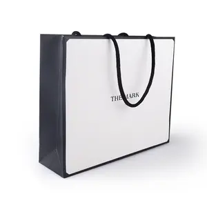 paper bags with handles wholesale retail bag with handle large shopping bag for school