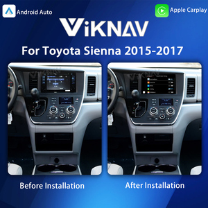 Sistema Viknav Linux para Toyota <span class=keywords><strong>Sienna</strong></span> 2015-2017, Pantalla OEM para Automóvil, CarPlay Inalámbrico, Android Auto, Decodificador de Navegación DPS - Product Image 2