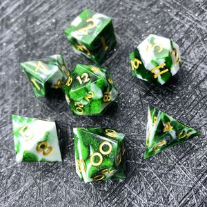 Tùy chỉnh màu sắc nhựa DND 16mm D & D lõi chất lỏng xúc xắc đặt 20 Mặt D20 Xúc xắc hộp <span class=keywords><strong>RPG</strong></span> Bộ nhựa xúc xắc - Product Image 6