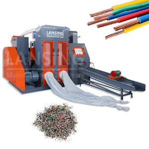 LANSING Best Price Superior Quality 250-450Kg/h Copper Wire Recycling Machine Copper Cable Granulator For Sale