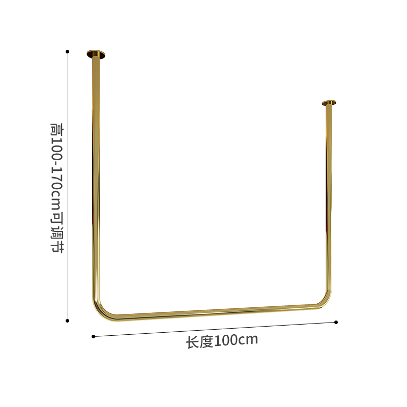 A:100X40X(170+10)CM