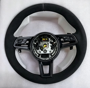Volante de Fibra de Carbono Personalizado para Modelos <span class=keywords><strong>Porsche</strong></span> Panamera, <span class=keywords><strong>Macan</strong></span>, Cayenne, 718, 911, 918, 958, 970, 971, Nuevo - Product Image 5