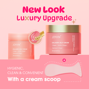 Gel Hidratante Facial Joyvin com Colágeno e Niacinamida, Creme Gel Amigável para Pequenas Encomendas, para Pele Radiante, Livre de Parabenos - Product Image 2
