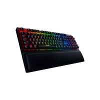 Razer BlackWidow V3 Pro Keyboard game mekanis, tombol mekanis hijau, kunci ABS Doubleshot pencahayaan RGB