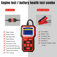 Herramienta de Diagnóstico Automotriz Universal OBD2 EOBD TOP KONNWEI KW681 2026 con Probador de Batería para Automóviles y Motocicletas de 12V