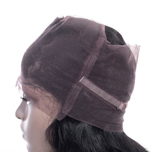 Closure frontale 360 en dentelle 100% cheveux humains, cheveux indiens lisses, avec baby hair - Product Image 1