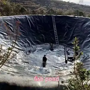 Waterproof Industrial Design HDPE Geomembrane Pond Liner 0.5mm To 1.5mm Thickness For Ponds And Landfills