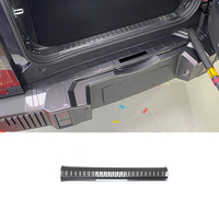 Accessoires intérieurs en plastique ABS pour JETOUR T2 : Protection de seuil de porte, bande de bienvenue, protection de coffre, patch de pare-chocs arrière, garniture de modification