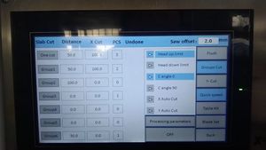 منشار جسر وآلة طحن مجهزة بآلة قطع الجرانيت والحجر الخرساني - Product Image 5