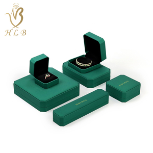 Guangdong Vendor Premium Pu <strong>Leather</strong> Ring <strong>Box</strong> Luxury <strong>Jewellery</strong> <strong>Box</strong> Packaging Necklace <strong>Box</strong> - Product Image 2