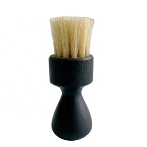 Applicateur <span class=keywords><strong>de</strong></span> vernis à chaussures portable avec manche en bois et brosse à poils <span class=keywords><strong>de</strong></span> porc en cuir en forme <span class=keywords><strong>de</strong></span> timbre pour crème <span class=keywords><strong>de</strong></span> cirage - Product Image 5